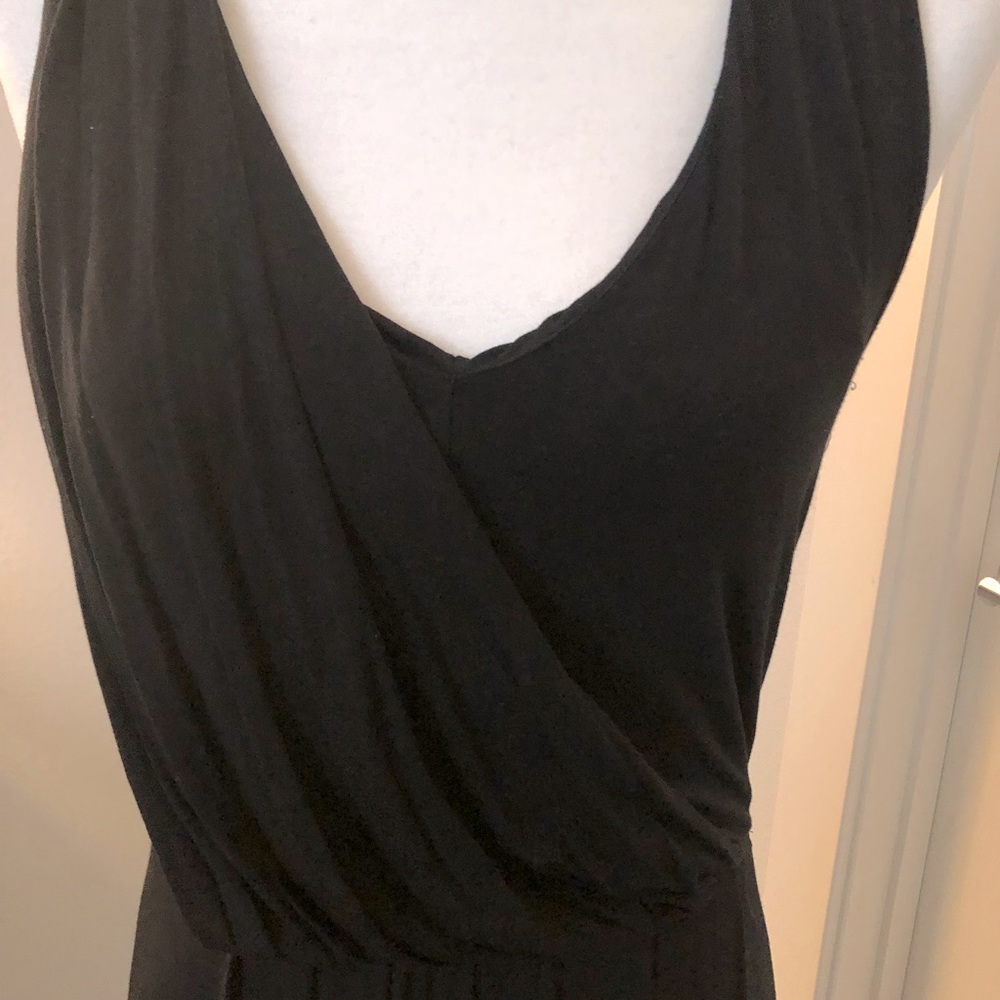Womens Sleeveless Maxi dress. Size Small. Boston Proper. Slightly used. Black